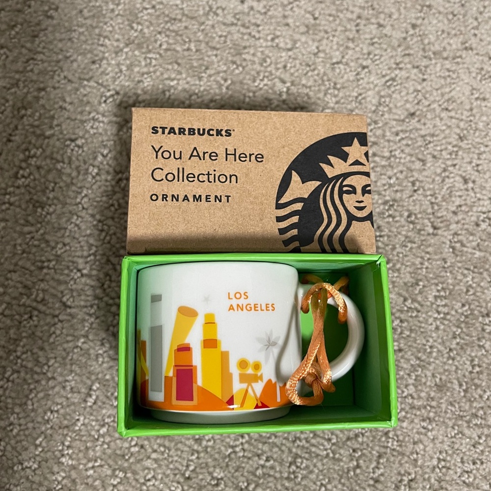Starbucks You Are Here Mug Collection ORNAMENT